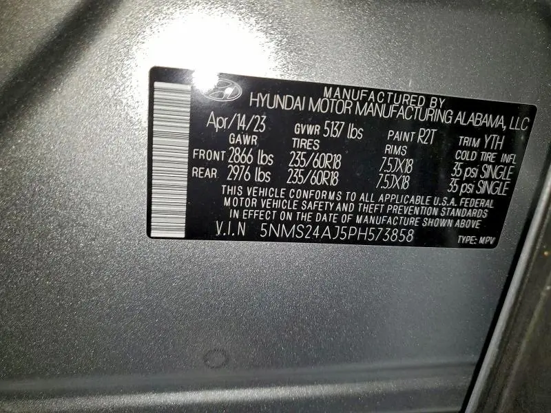 2023 HYUNDAI SANTA FE SEL  