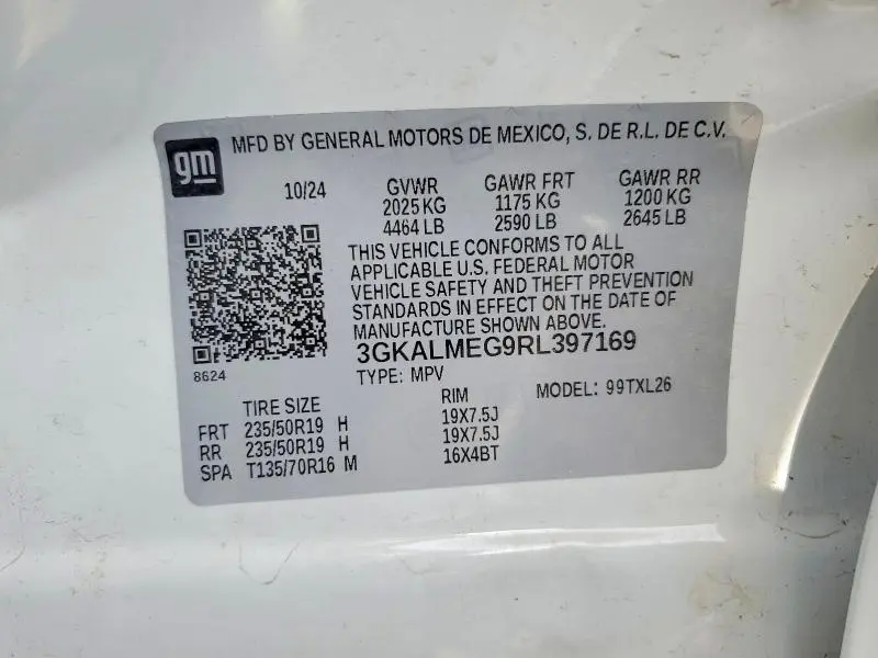 2024 GMC TERRAIN SLE  
