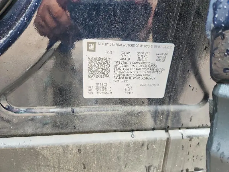 2021 CHEVROLET EQUINOX LS  