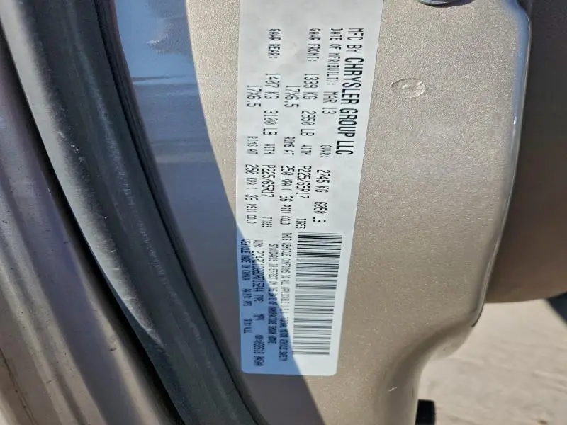 2013 CHRYSLER TOWN & COUNTRY TOURING L  