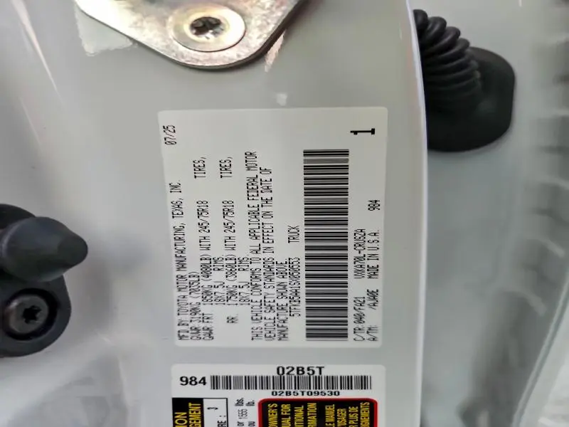 2025 TOYOTA TUNDRA DOUBLE CAB SR  