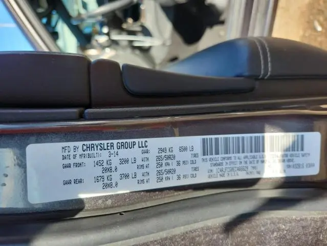 2014 JEEP GRAND CHEROKEE OVERLAND  