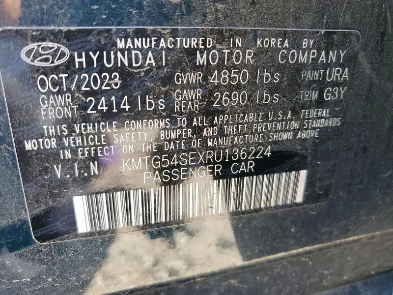 2024 GENESIS G70 3.3T SPORT ADVANCED  