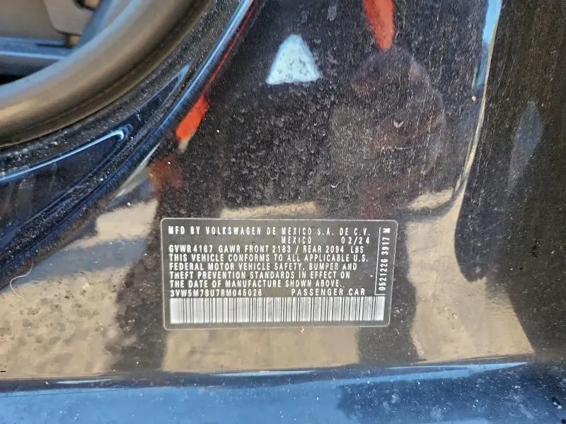 2024 VOLKSWAGEN JETTA S  