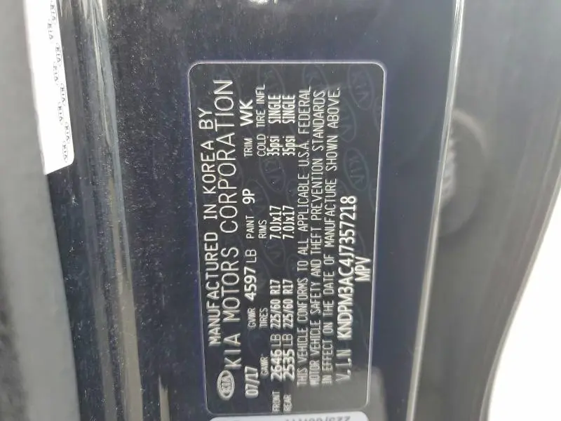 2018 KIA SPORTAGE LX  