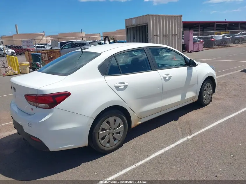 2020 KIA RIO S