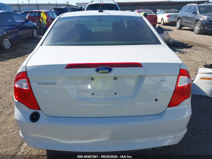 2012 FORD FUSION SE