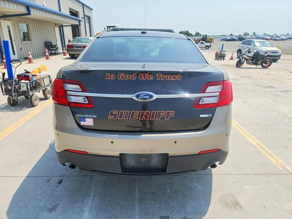 2018 FORD TAURUS POLICE INTERCEPTOR  