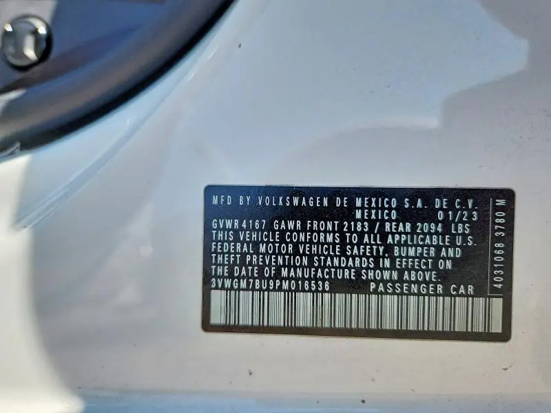 2023 VOLKSWAGEN JETTA SEL  
