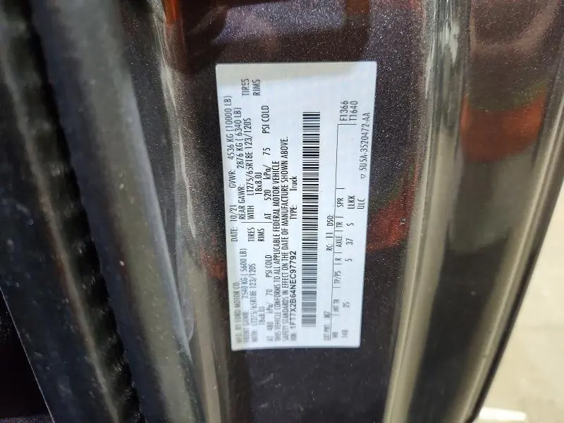 2022 FORD F250 SUPER DUTY  