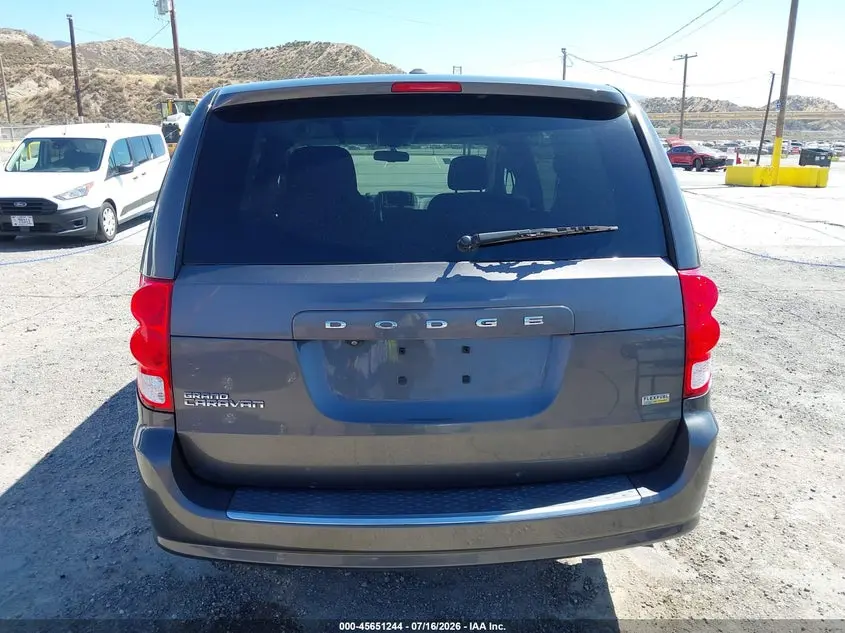 2018 DODGE GRAND CARAVAN SE