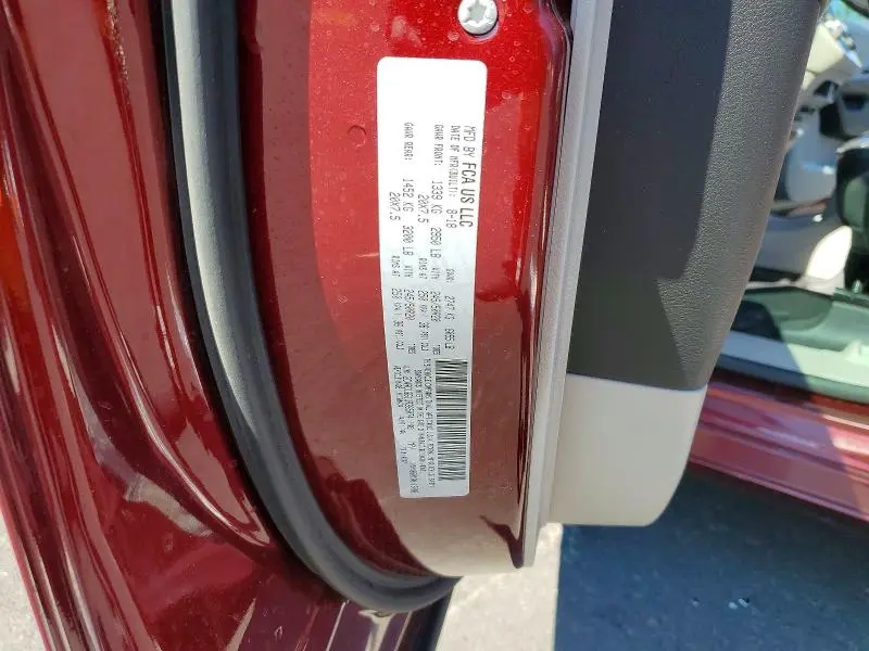 2018 CHRYSLER PACIFICA LIMITED  