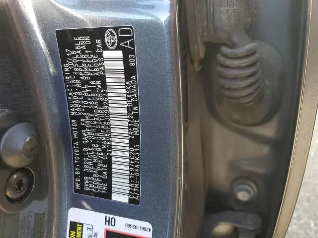 2018 TOYOTA COROLLA L  