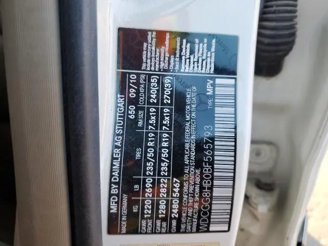 2011 MERCEDES-BENZ GLK 350 4MATIC  