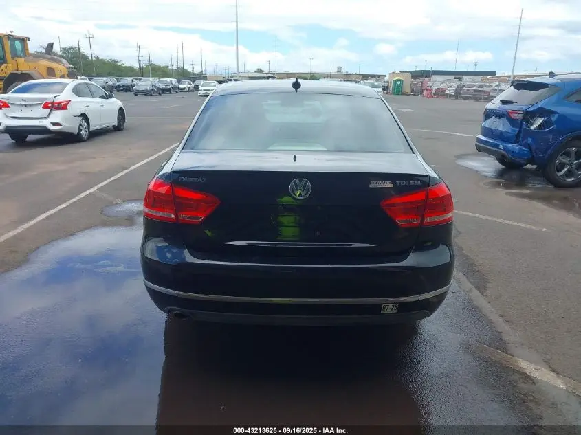 2014 VOLKSWAGEN PASSAT 2.0L TDI SEL PREMIUM