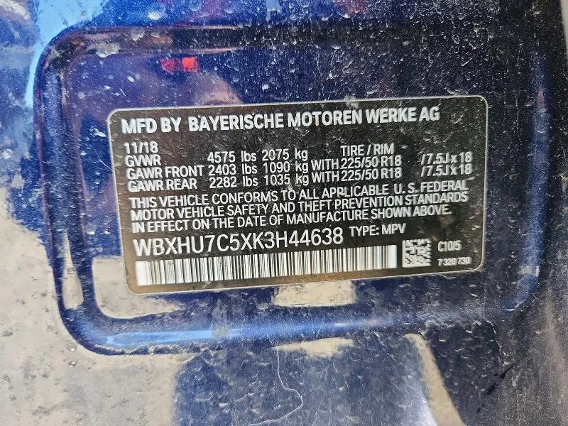 2019 BMW X1 SDRIVE28I  