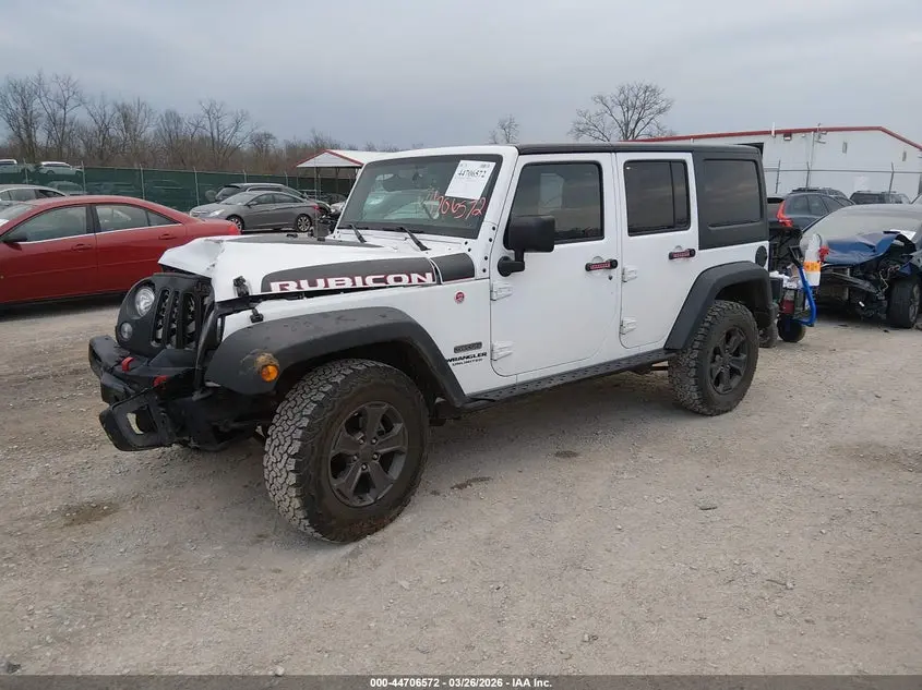 2017 JEEP WRANGLER UNLIMITED RUBICON RECON 4X4