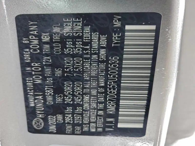 2023 HYUNDAI PALISADE CALLIGRAPHY  