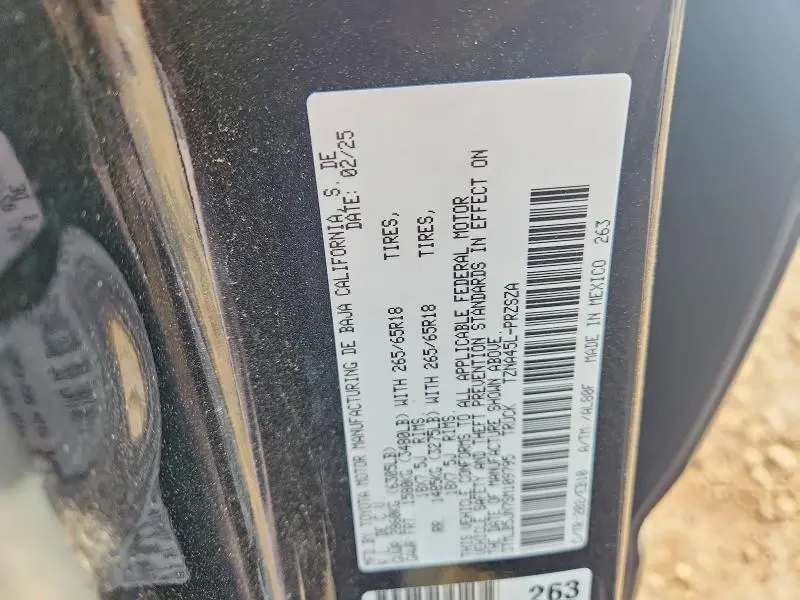 2025 TOYOTA TACOMA LIMITED  