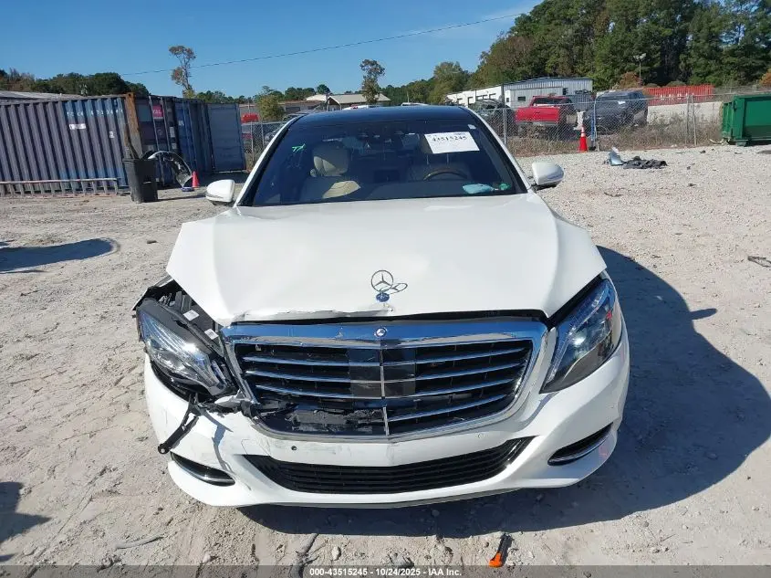 2015 MERCEDES-BENZ S 550  