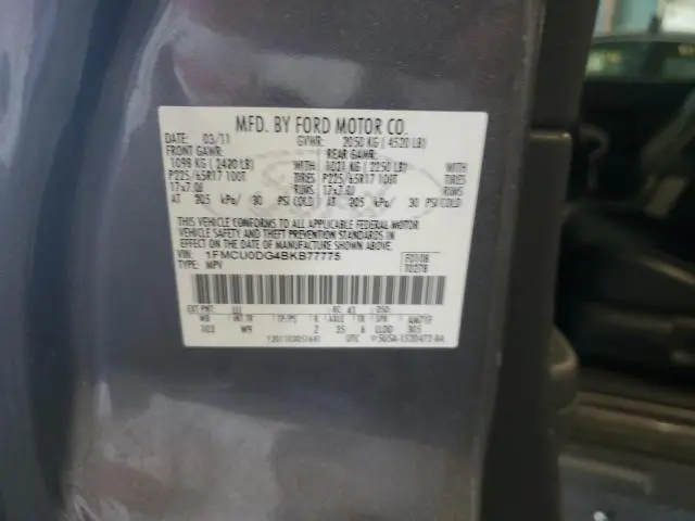 2011 FORD ESCAPE XLT