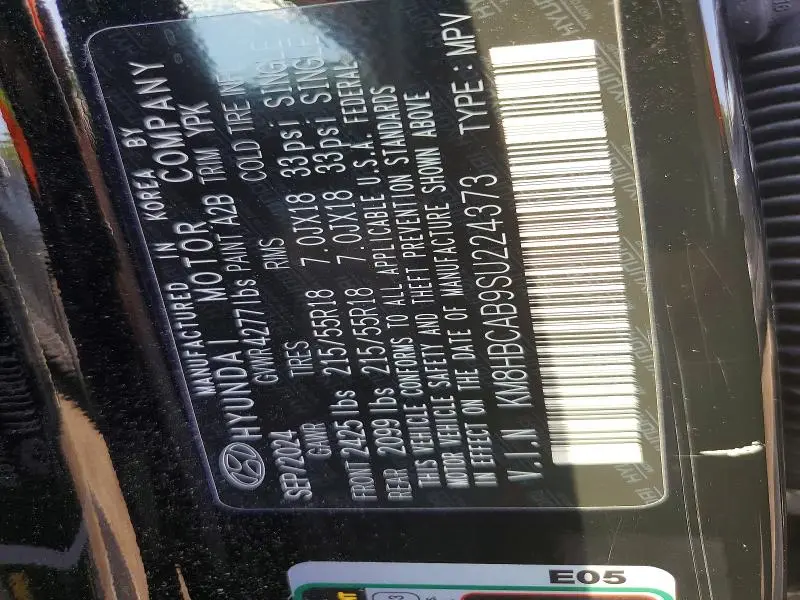 2025 HYUNDAI KONA SEL  
