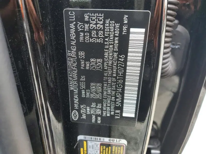 2026 HYUNDAI SANTA FE SE  
