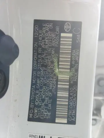 2021 TOYOTA COROLLA XSE  