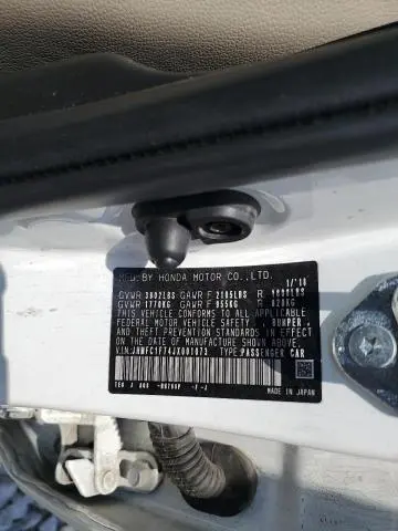 2018 HONDA CIVIC EXL  