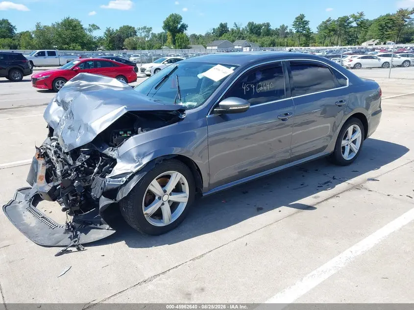 2012 VOLKSWAGEN PASSAT 2.5L SE