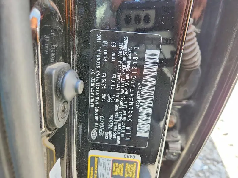 2013 KIA OPTIMA LX  