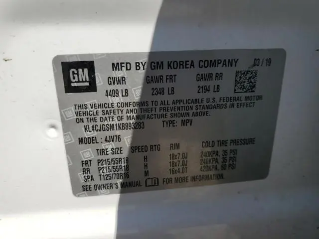 2019 BUICK ENCORE ESSENCE  