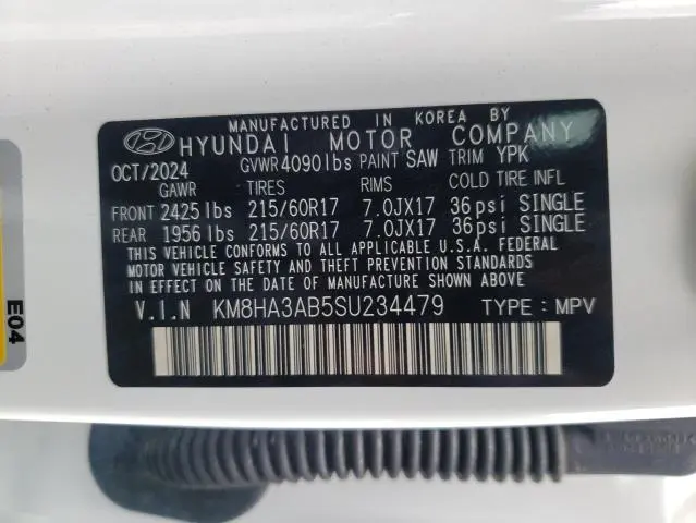 2025 HYUNDAI KONA SE  