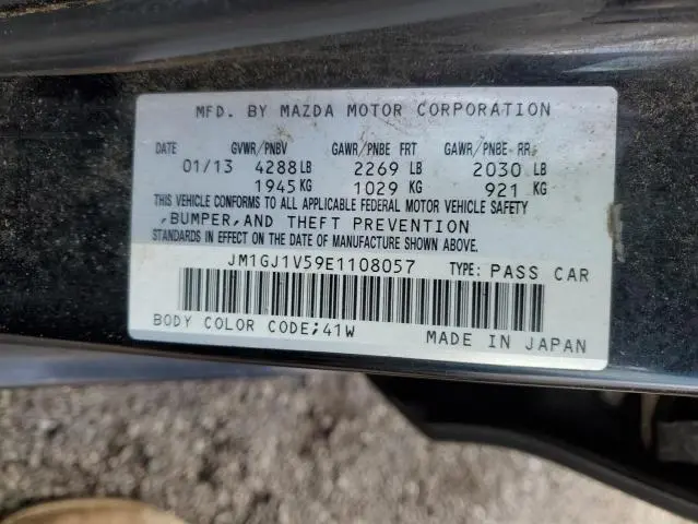 2014 MAZDA 6 TOURING  