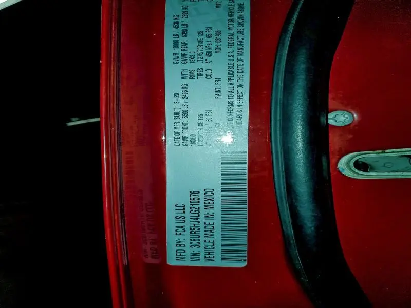 2020 RAM 2500 TRADESMAN  