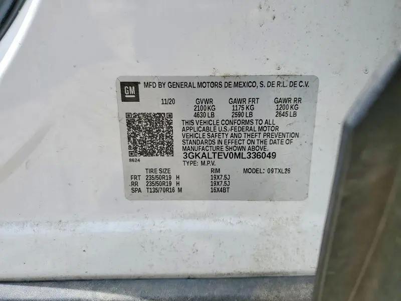 2021 GMC TERRAIN SLE  