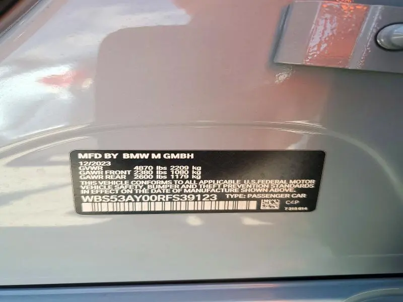 2024 BMW M3   