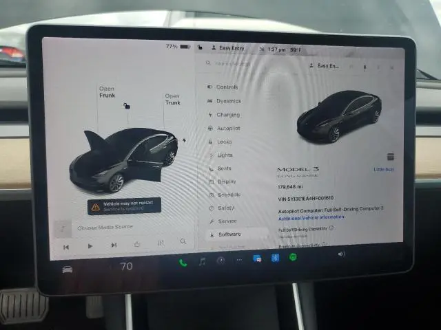 2017 TESLA MODEL 3   