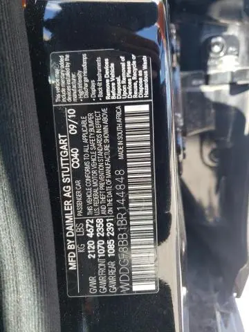 2011 MERCEDES-BENZ C 300 4MATIC  