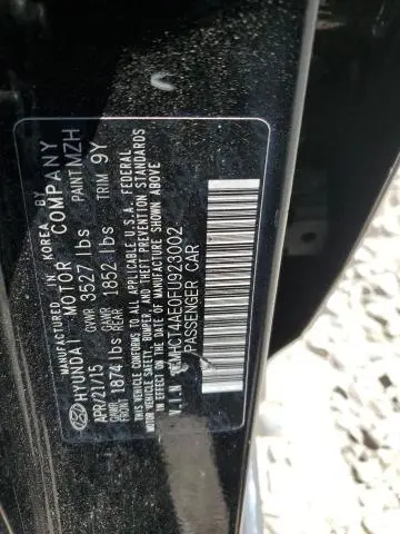 2015 HYUNDAI ACCENT GLS  