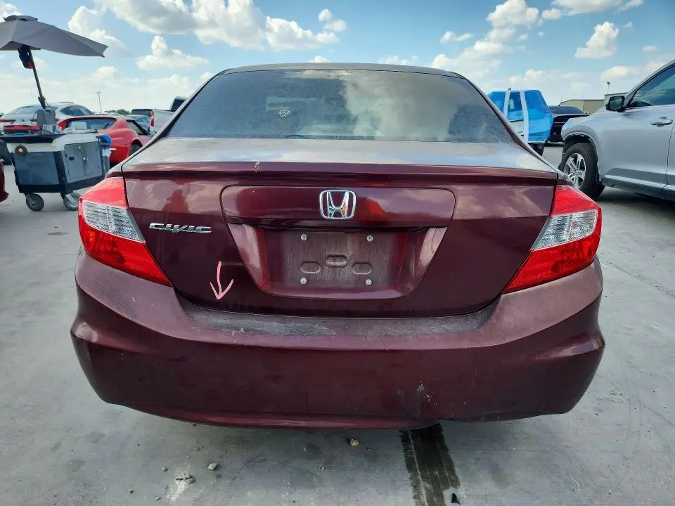 2012 HONDA CIVIC LX  