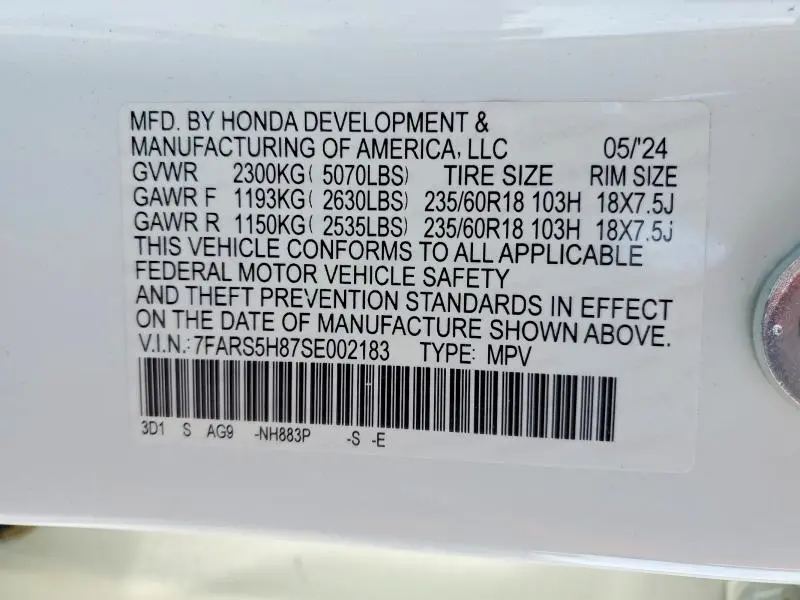 2025 HONDA CR-V SPORT-L  