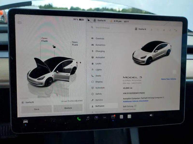 2022 TESLA MODEL 3   