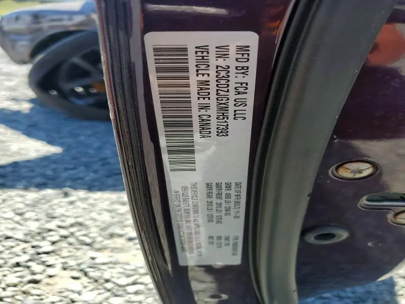2021 DODGE CHALLENGER GT  