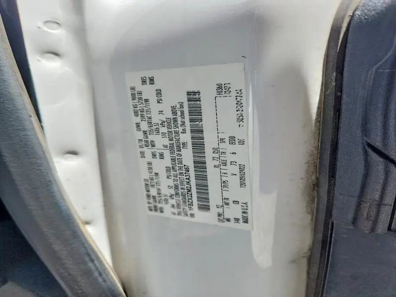 2018 FORD TRANSIT T-350  