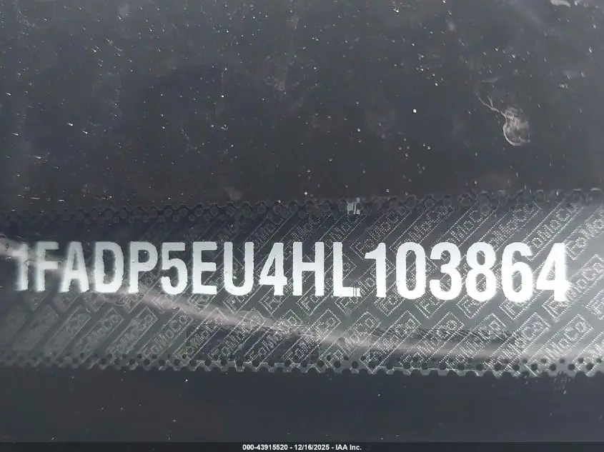 2017 FORD C-MAX ENERGI SE