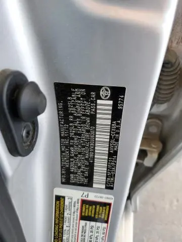 2012 TOYOTA CAMRY HYBRID  