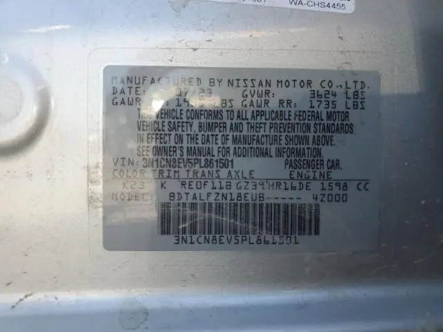 2023 NISSAN VERSA SV  