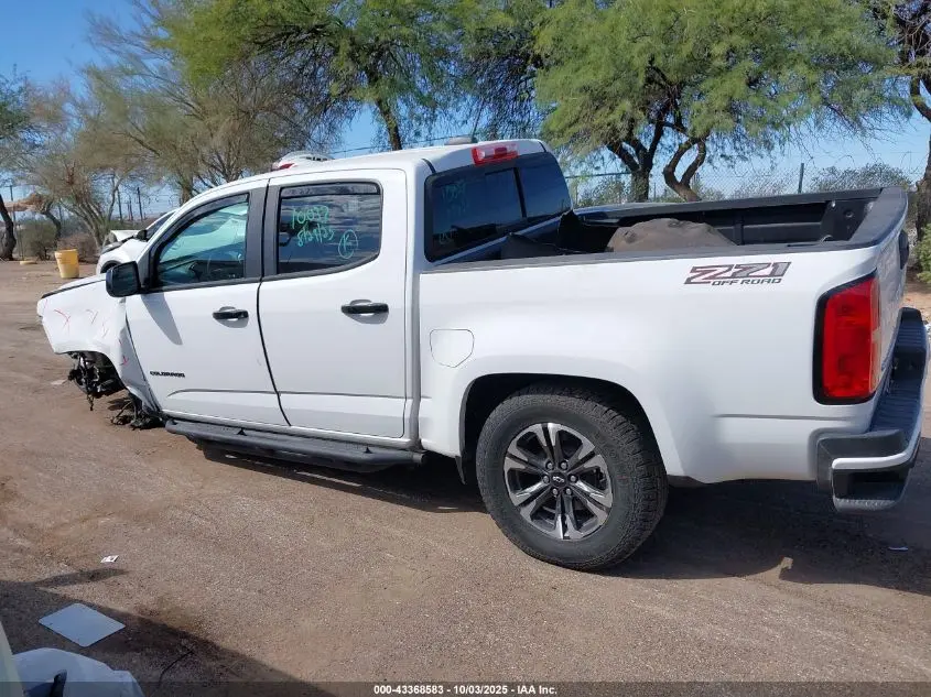 2021 CHEVROLET COLORADO 4WD  SHORT BOX Z71