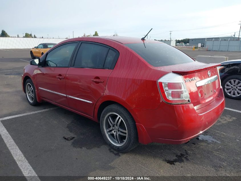 2011 NISSAN SENTRA 2.0S